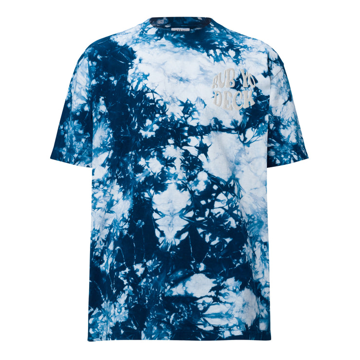 Rub Yo Deck tie-dye t-shirt